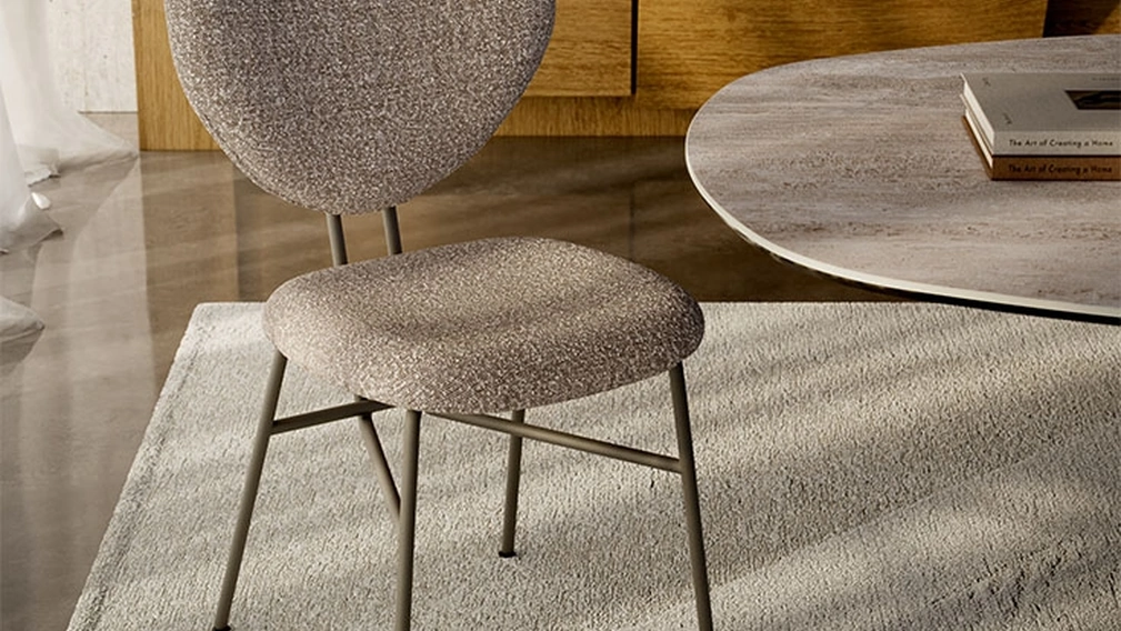 Sedia Chloe in tessuto di Cattelan Italia