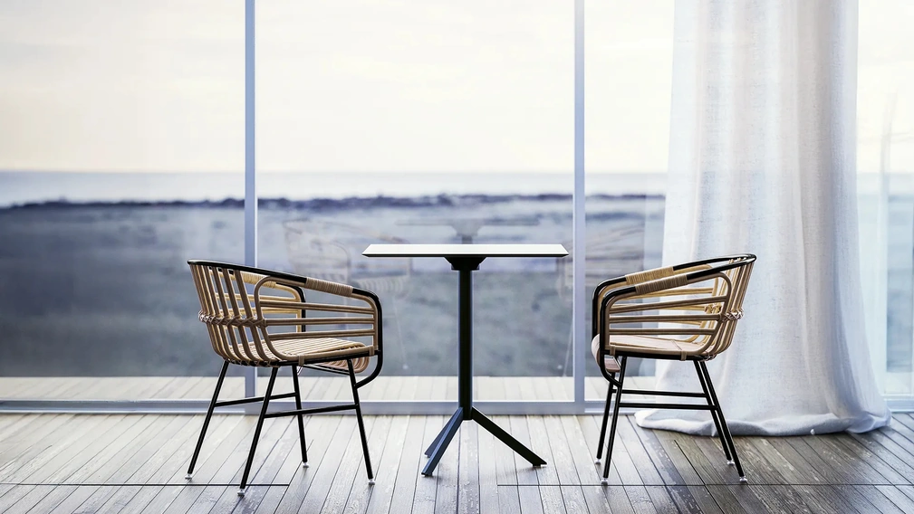 Sedia Raphia Rattan di Horm