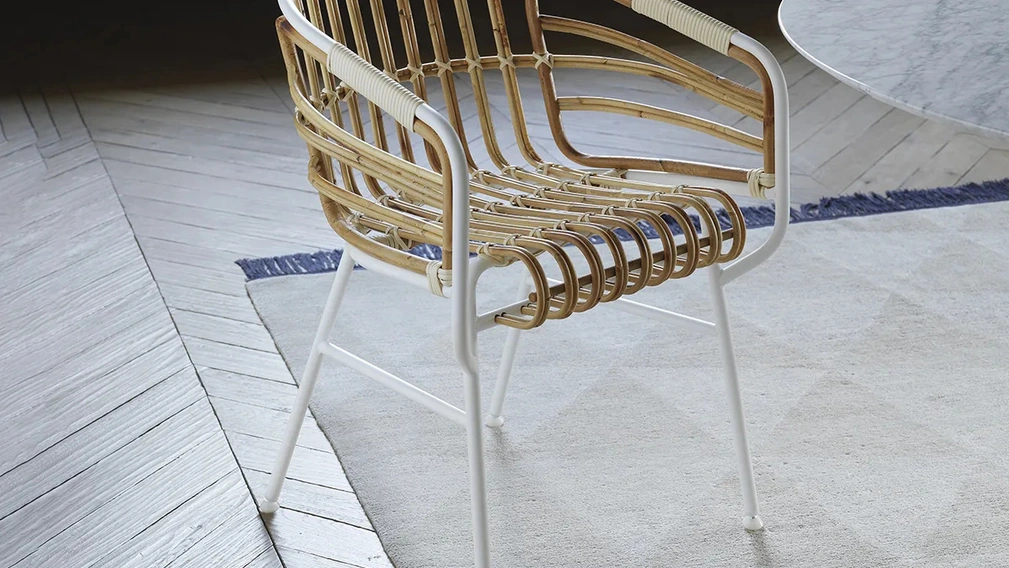 Sedia Raphia Rattan di Horm