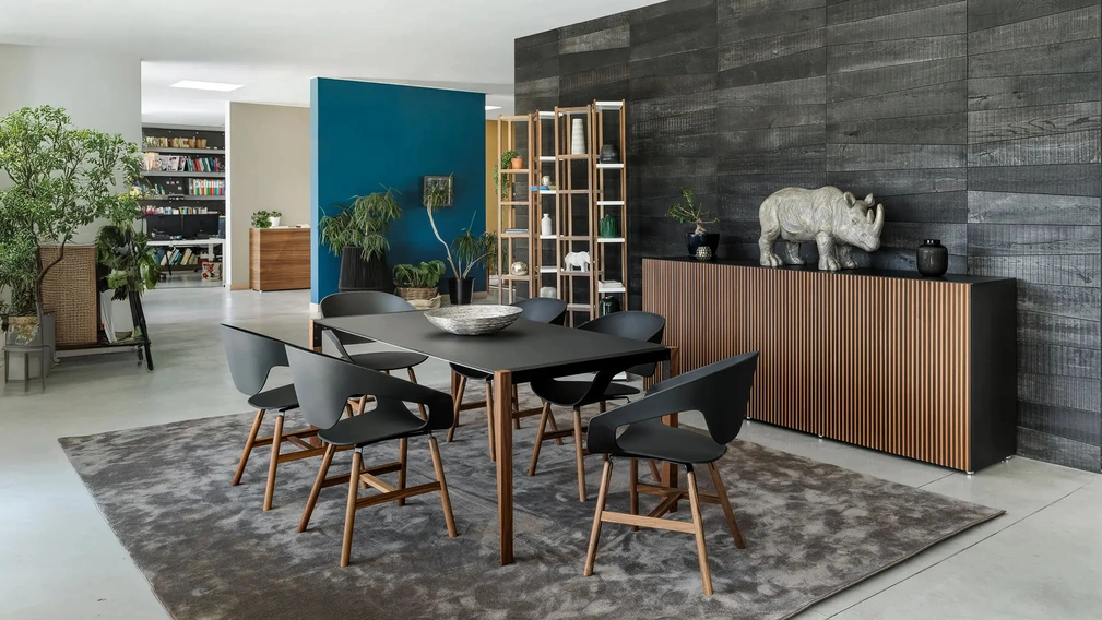 Sedia Vad Wood Polipropilene di Horm