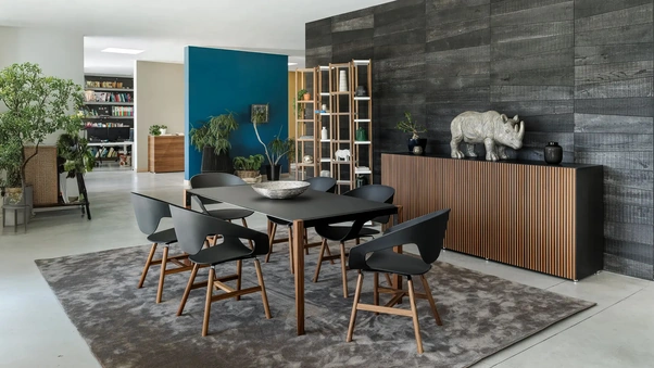 Sedia Vad Wood Polipropilene di Horm