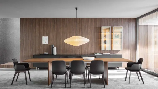 Tavolo Ava Table realizzato in Noce di Molteni & C