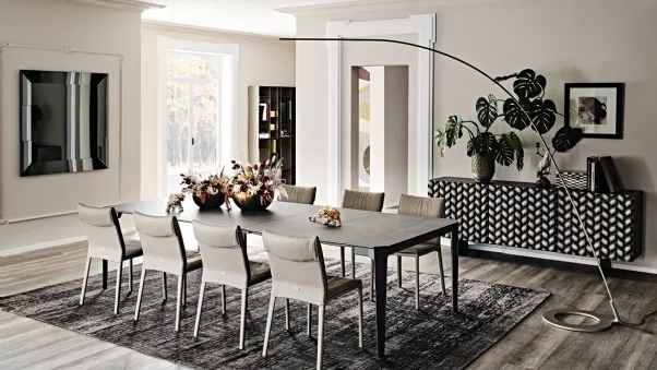 Consolle allungabile con piano in laminato Nemo di Cattelan Italia