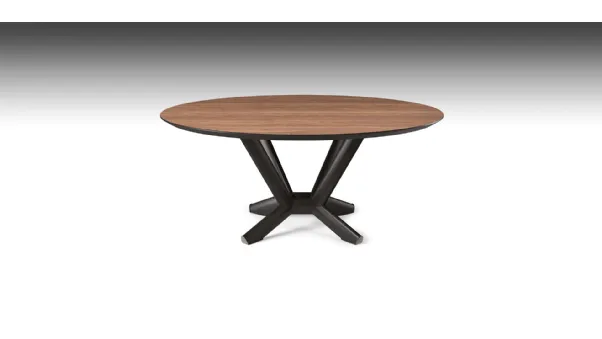 Tavolo rotondo in legno Planer Wood Round di Cattelan Italia