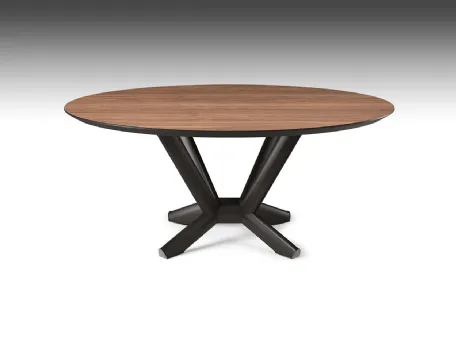 Tavolo rotondo in legno Planer Wood Round di Cattelan Italia