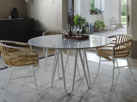 Tavolo Meduse Marmo di Horm