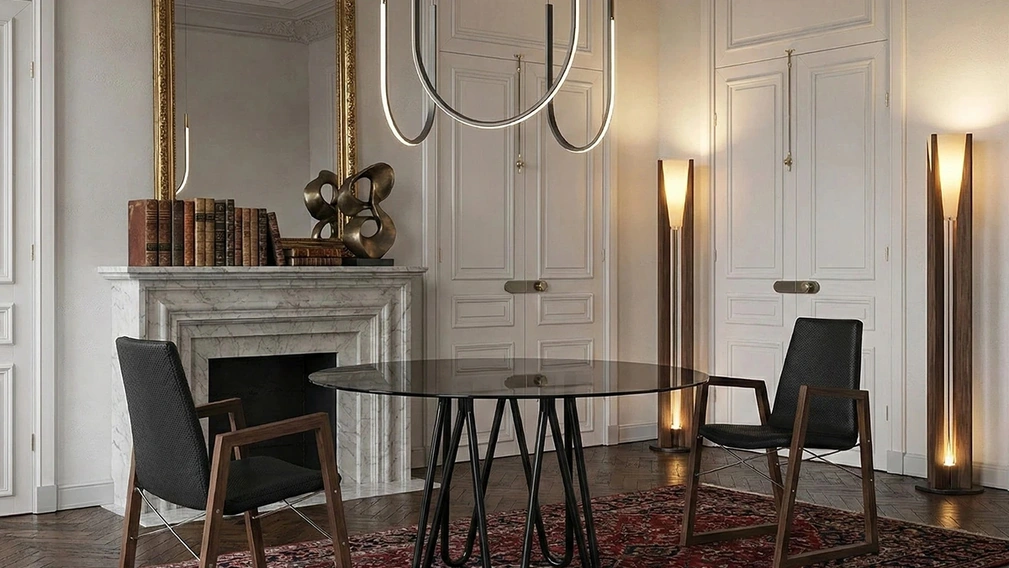 Tavolo Meduse Vetro di Horm