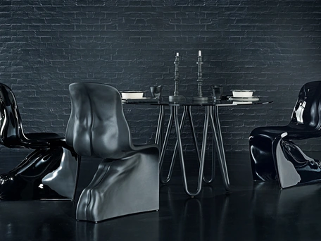 Tavolo Meduse Vetro di Horm