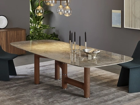 Tavolo Pivot-Marmo Bonaldo