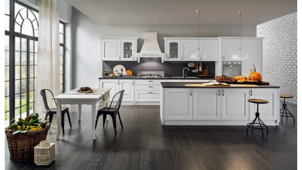 Cucina Classica lineare Barchessa di Ar-Tre