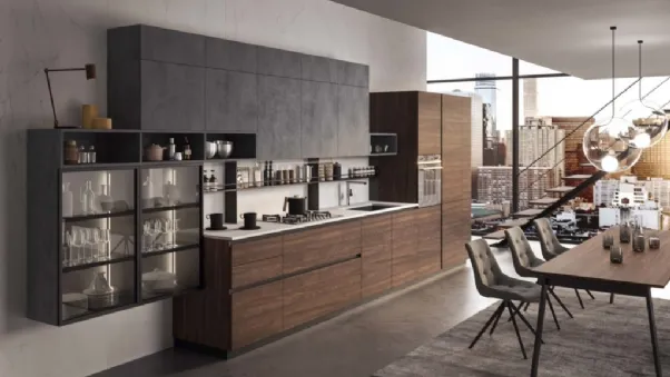 Cucina Moderna lineare Fly Evo 09 di Ar-Tre