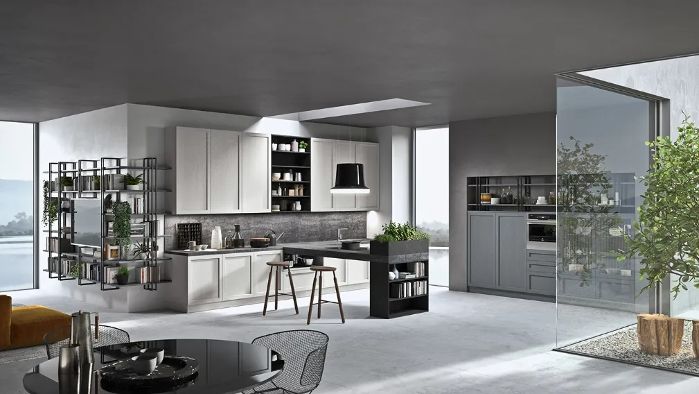 Cucina Moderna lineare Infinity 04 di Ar-Tre