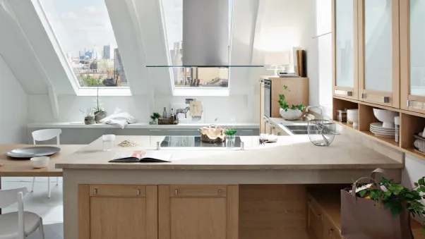 Cucina Moderna angolare in rovere Vanessa di Ar-Tre