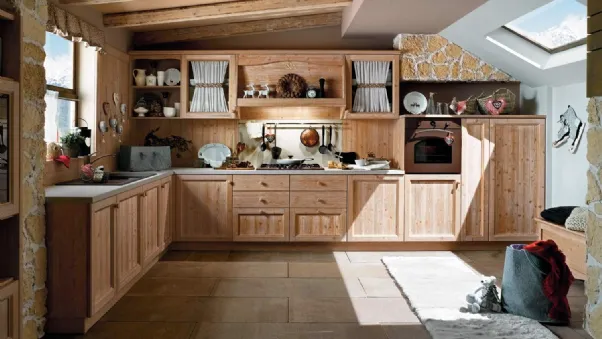 Cucina su misura Everyday Fieno Talcato di Callesella