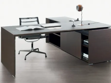 Scrivania Direzionale Corner 1 di Citterio Office